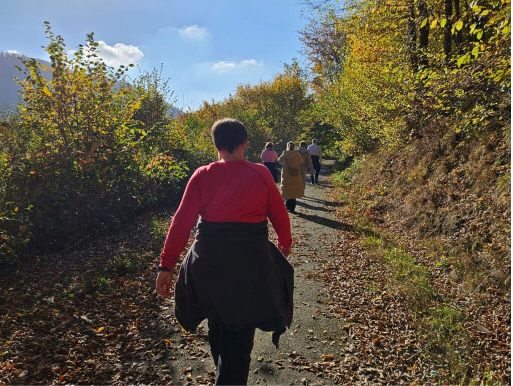 Wandern Schritte zum abnehmen